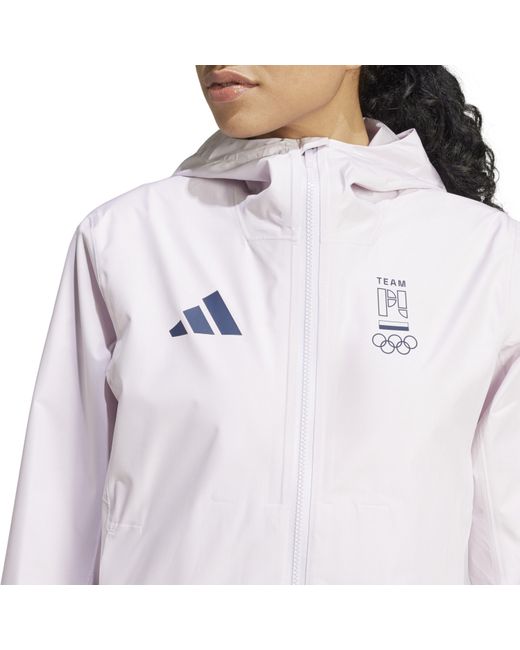 Adidas White Noc Pl Jacketw