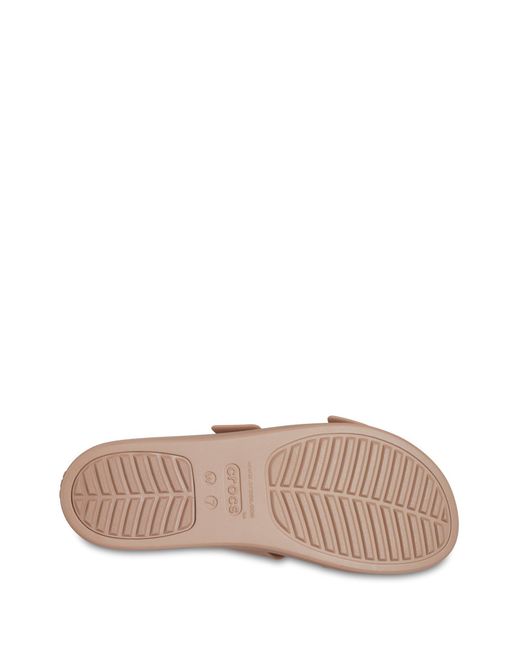 CROCSTM Brown Brooklyn Sandal Low