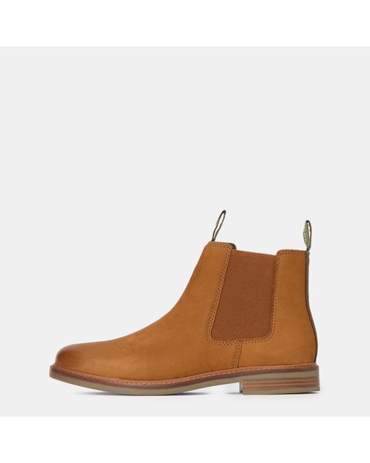 Barbour Brown Farsley Chelsea Boots for men