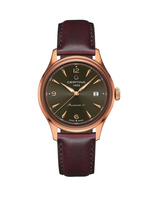 Certina Gray Analogue Quartz Watch for men