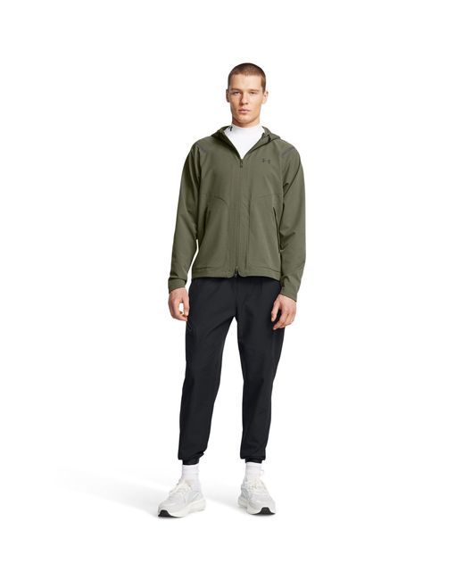 Under Armour Blue Unstoppable Closed Hem Woven Joggers for men
