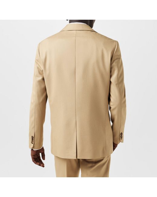 Twisted Tailor Natural Ellroy Slim Fit Jacket for men