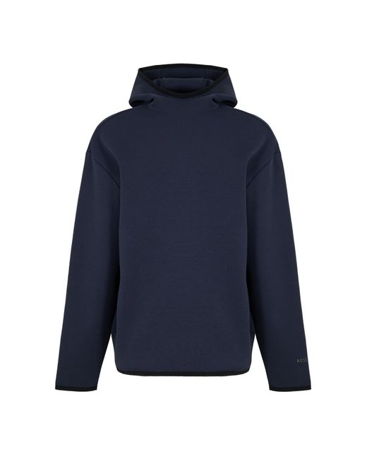 Boss Blue Sw Snug Hood 10276675 01 Polo Shirt for men