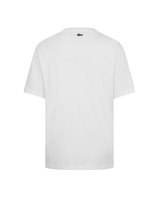 Lacoste White T-Shirt for men