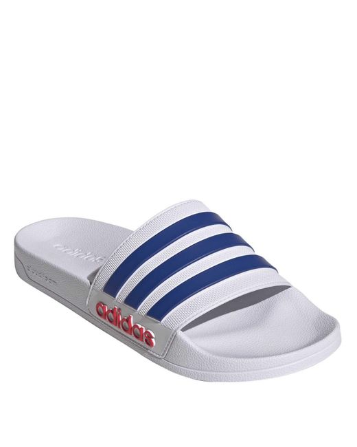 Adidas Blue Adilette Shower Slider for men