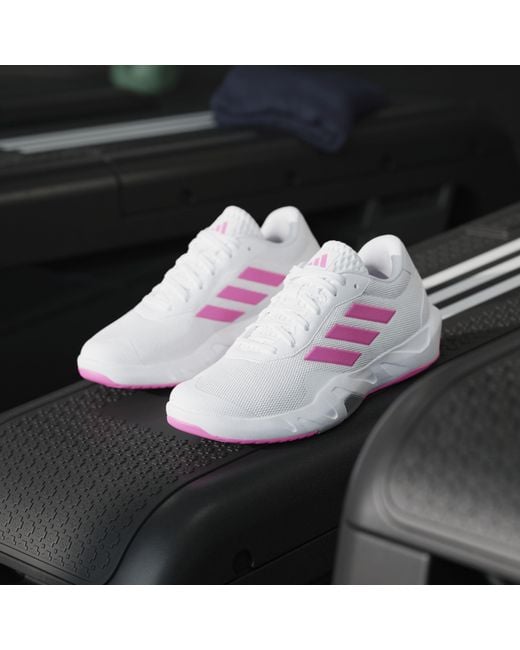 Adidas Pink Amplimove Trainer Tennis Shoes