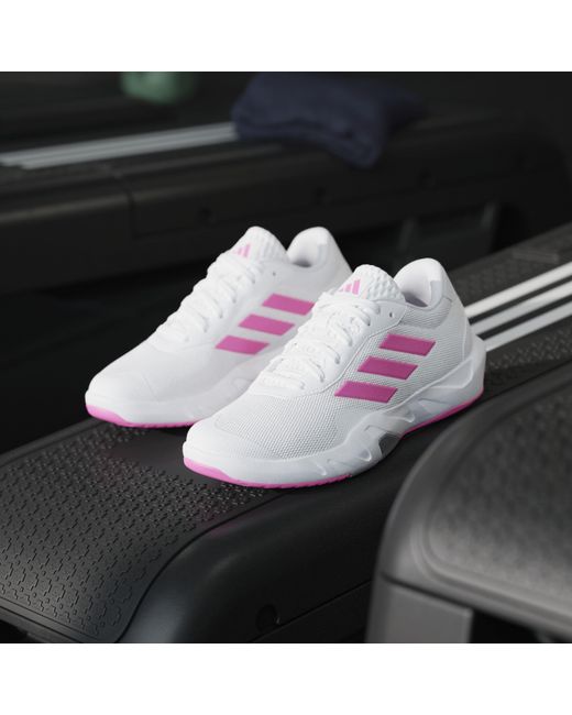 Adidas Pink Amplimove Trainer Tennis Shoes