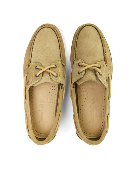Timberland Natural Boat Shoes for men