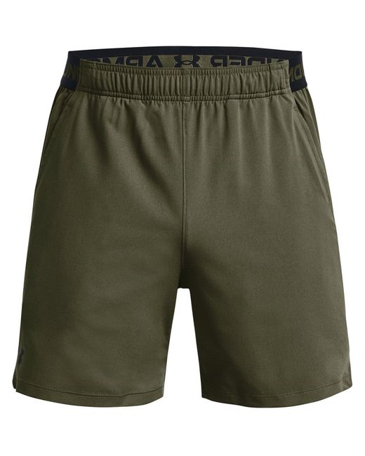 Under Armour Green Ua Vanish Woven 6In Shorts for men