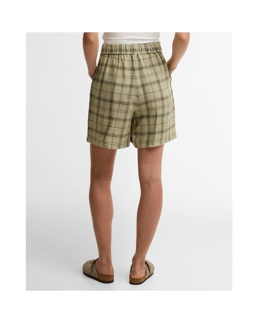 Barbour Green Tailored Shorts