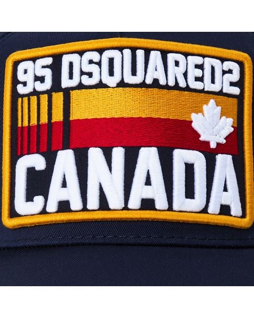 DSquared² Blue Dsq Canada Bsball Ca Sn63 for men