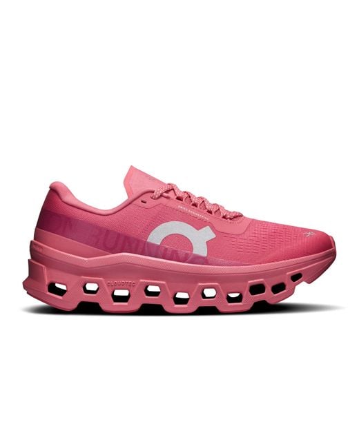 On Shoes Pink Cloudmster Running Shoes