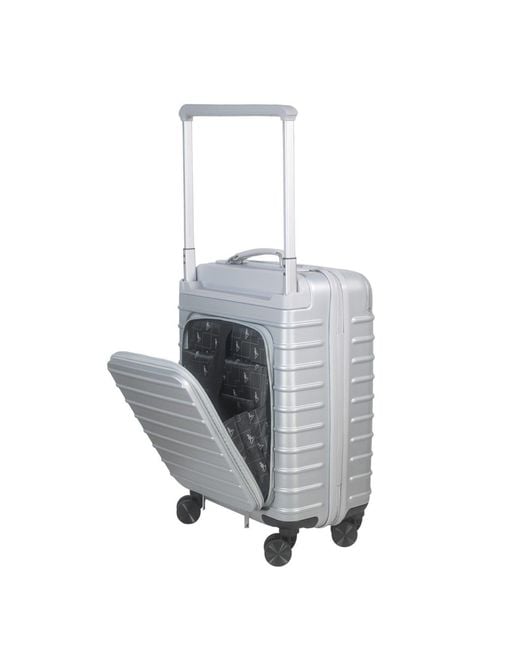 Kangol Gray Adults Hard Suitcase
