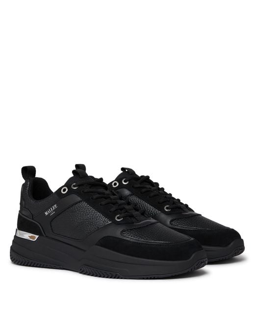 Mallet Black Radnor Trainers for men