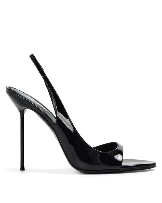 Paris Texas Black Slingbacks