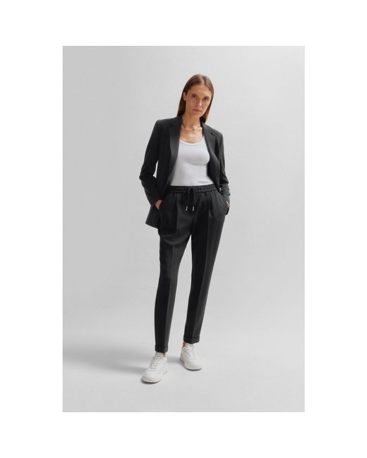 Boss Blue Tariyana9 Straight Leg Trouser