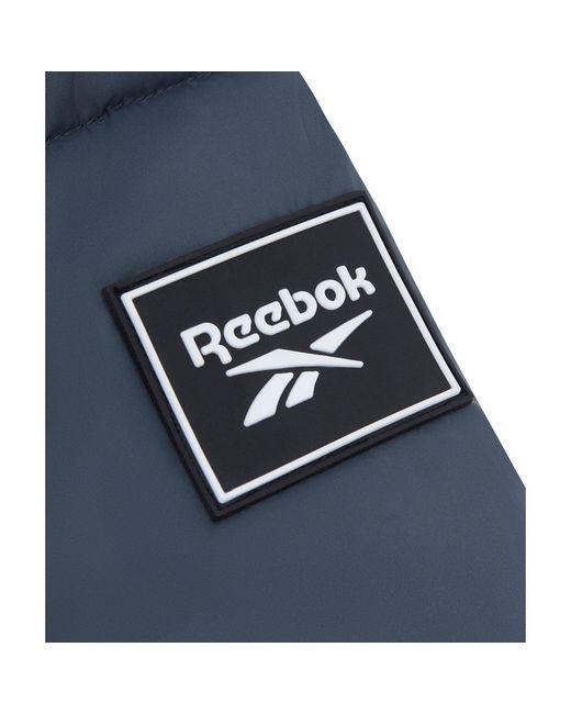 Reebok Blue Heavyweight Puffer Gilet for men