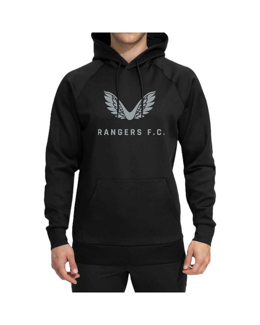 Castore Black Licensed Hoodie for men