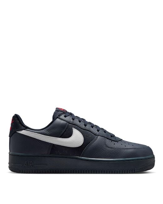 Nike Blue Air Force 1 Low Sn63 for men
