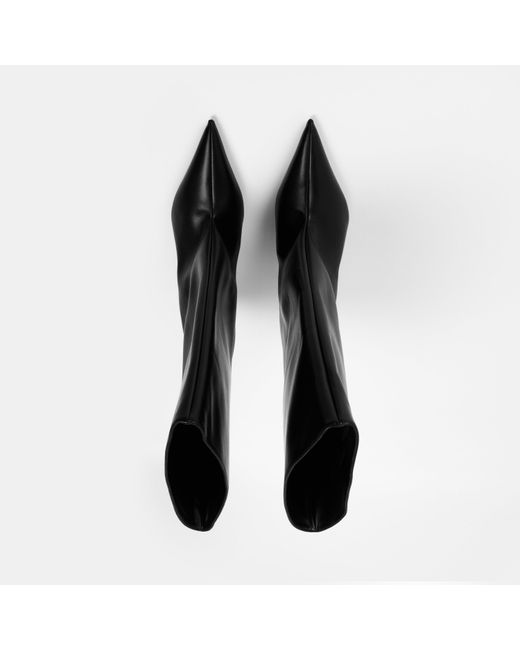 Balenciaga Black Heeled Ankle Boots