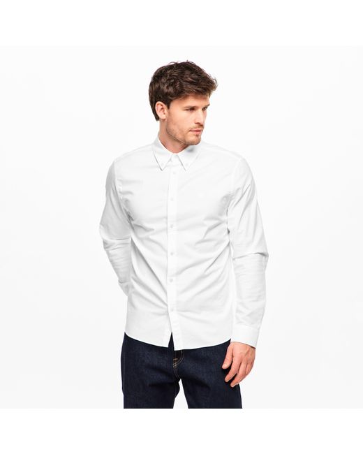 Belstaff White Long Sleeve Shirt for men