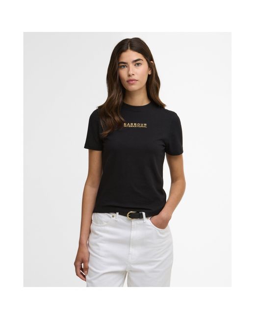 Barbour Black Devin T-Shirt