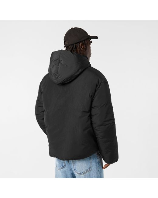Jacquemus Black Insulated Medium Puffer Jacket for men