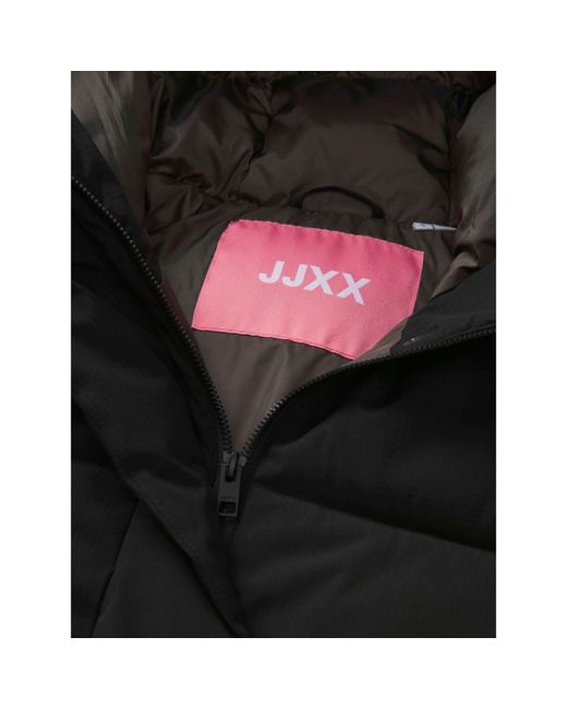 JJXX Black Global Short Puffer Jacket