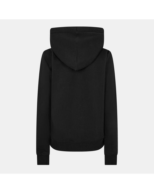 Jack Wills Black Hunston Logo Zip Hoodie