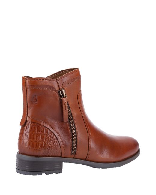 Hush Puppies Brown Scarlett Ankle Boot