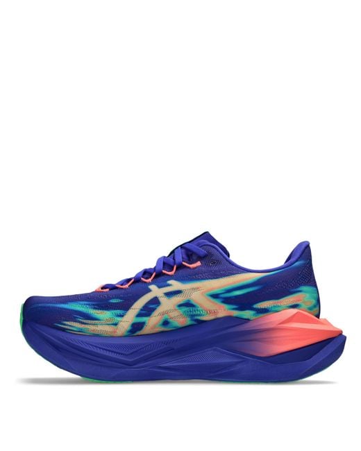 Asics Blue Superblast 3 Fast Running Shoes for men