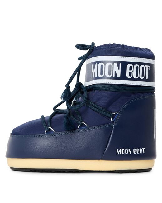 Moon Boot Blue Icon Low Boots for men