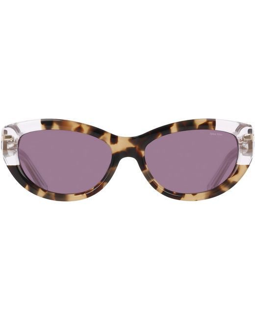 Nike Brown Crescent Fawn Cat Eye Sunglasses
