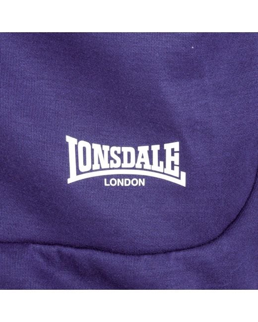 Lonsdale Purple Track Suit for men