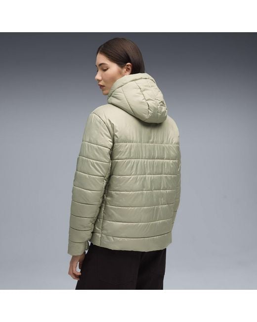 PUMA Green Lightweight Padded Puffer Jacket