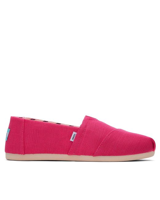 TOMS Pink Alpargata Classic Espadrilles