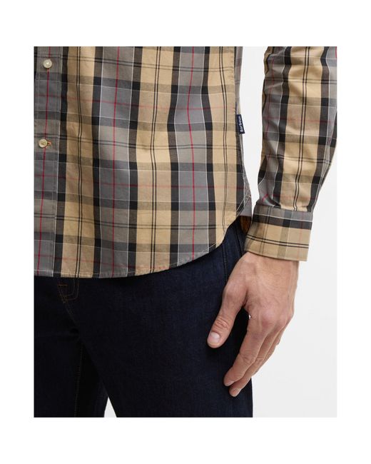 Barbour Brown Kenton Shirt for men