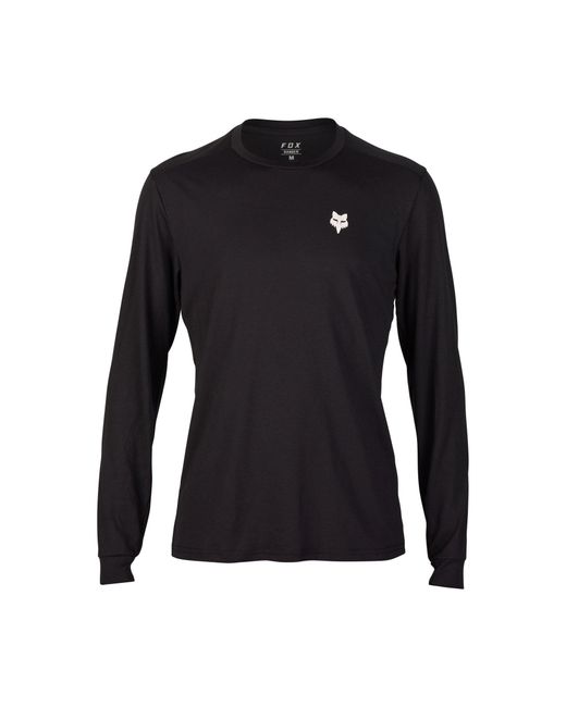 Fox Black Ranger Shepherds Drirelease Long Sleeve Jersey for men
