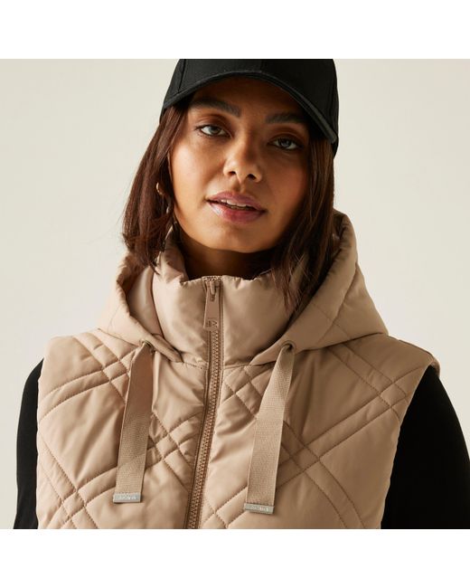 Regatta Natural Rurietta Water-Repellent Hooded Gilet