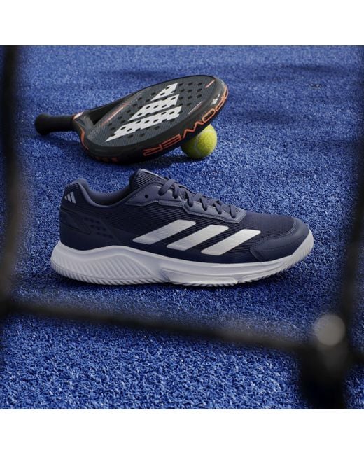 Adidas Blue Padel Trainers for men