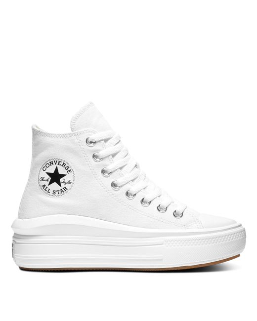 Converse White Chuck Taylor All Star Move