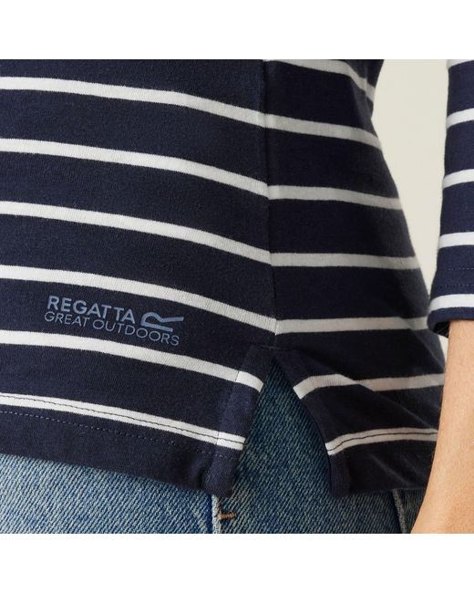 Regatta Blue Baylette Ii Upf 30+ T-Shirt