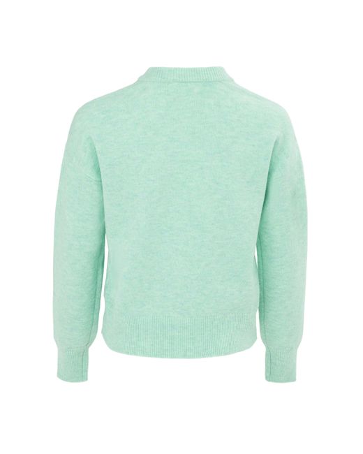 Miso Green Spandex Button Cardigan