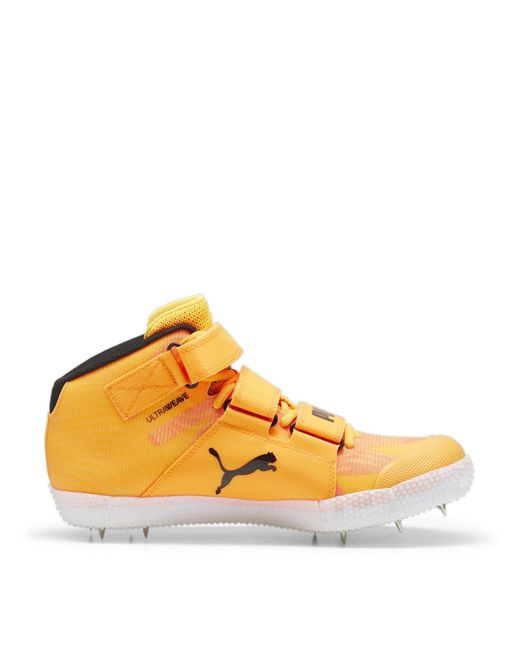 PUMA Metallic Evospeed Javelin 4 Ultraw Track Running Spikes for men