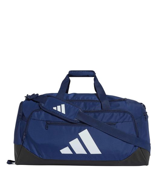 Adidas Blue Essentials Medium Duffle Bag Adults