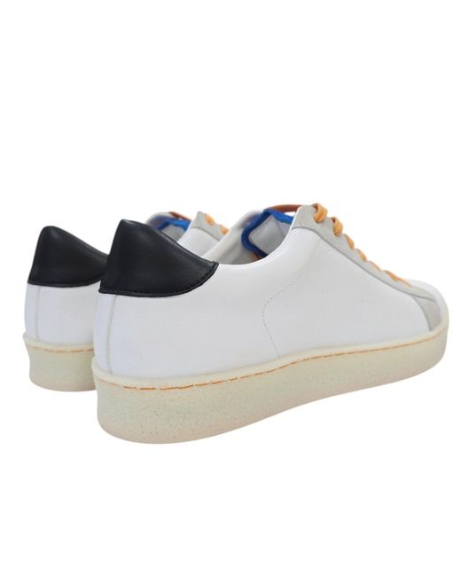 Loyalti White Castro Low-Top Trainers for men