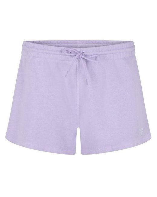 Reebok Purple Terry Shorts Ld99