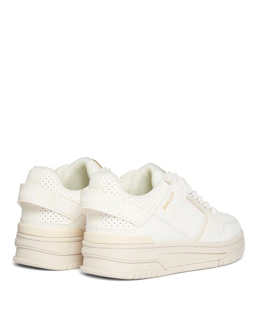 Mallet White Compton Trainers
