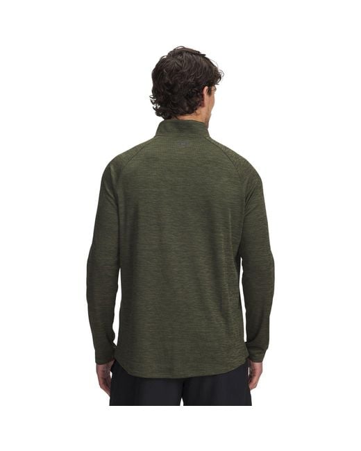 Under Armour Green Tech ½ Zip Long Sleeve for men