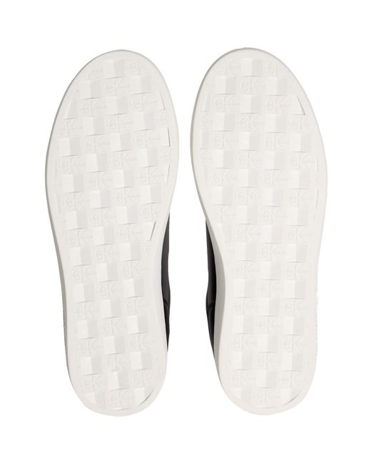 Calvin Klein Black Ckj Cupsole Low-Top Trainers for men